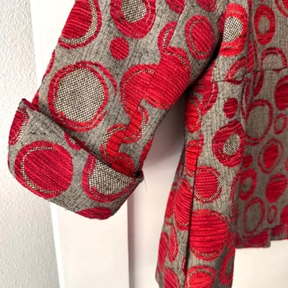 3 Sisters Geometric Pattern Jacket - image 5